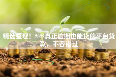 精选整理！2022真正逾期也能贷的平台贷款，不容错过