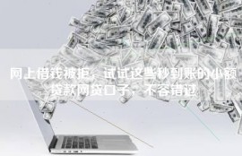 网上借钱被拒，试试这些秒到账的小额贷款网贷口子，不容错过
