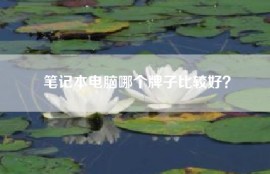 笔记本电脑哪个牌子比较好？
