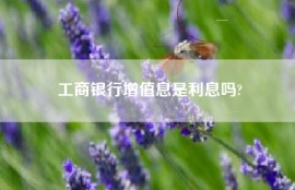 工商银行增值息是利息吗?