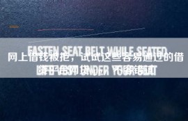 网上借钱被拒，试试这些容易通过的借贷平台网贷app，不容错过