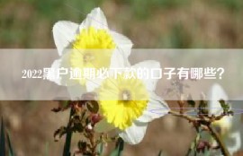 2022黑户逾期必下款的口子有哪些？