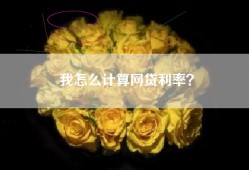 我怎么计算网贷利率？