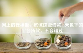 网上借钱被拒，试试这些借款14天包下的平台贷款，不容错过
