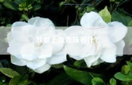 放量上涨意味着什？