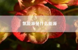氢能源是什么能源