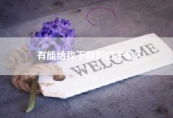 有能给我下款的口子吗？
