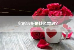 伞形信托是什么意思？