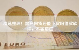 精选整理！黑户网贷还能下款吗借款软件，不容错过