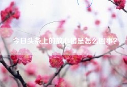 今日头条上的放心借是怎么回事？
