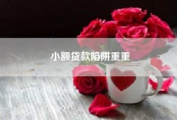 小额贷款陷阱重重