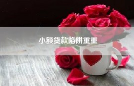小额贷款陷阱重重