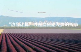 “边缘计算”才是网贷路发展的核心