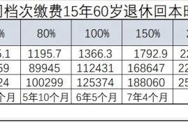 个人缴社保，缴哪个档次的划算？