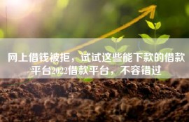 网上借钱被拒，试试这些能下款的借款平台2022借款平台，不容错过