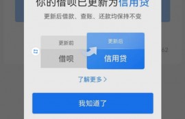 支付宝“借呗”变为“信用贷”，这是怎么回事？