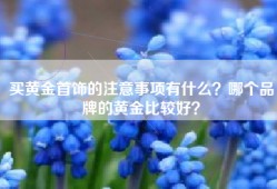 买黄金首饰的注意事项有什么？哪个品牌的黄金比较好？