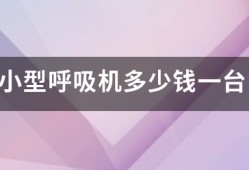 小型呼吸机多少钱一台