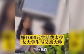 大学生活费，每月1000元够不够？