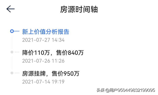 二手房开始跌了，降价90万成交