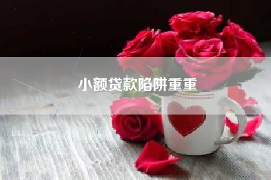 小额贷款陷阱重重