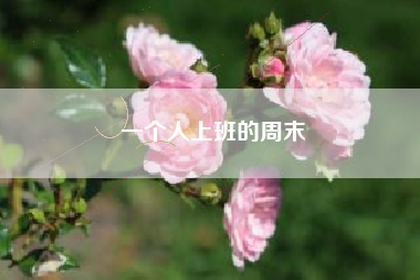 一个人上班的周末