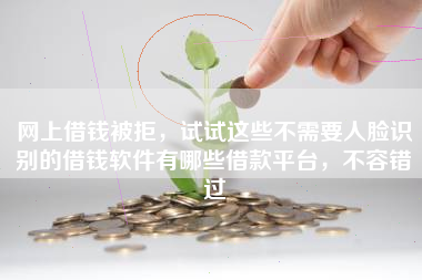 网上借钱被拒，试试这些不需要人脸识别的借钱软件有哪些借款平台，不容错过