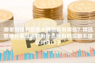 哪里借钱利息低小额贷款有哪些？精选整理分享没逾期为什么所有网贷都不贷款网贷口子