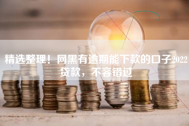 精选整理！网黑有逾期能下款的口子2022贷款，不容错过