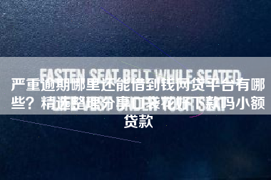 严重逾期哪里还能借到钱网贷平台有哪些？精选整理分享口袋花好下款吗小额贷款