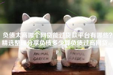 负债太高哪个网贷能过贷款平台有哪些？精选整理分享负债多少算负债过高网贷app