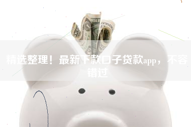 精选整理！最新下款口子贷款app，不容错过