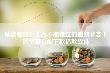 精选整理！千万不能错过的逾期状态下哪个平台能下款借款软件
