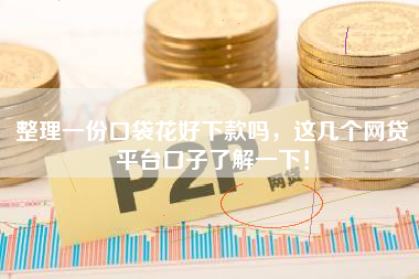 整理一份口袋花好下款吗，这几个网贷平台口子了解一下！