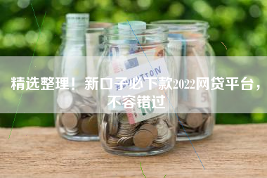 精选整理！新口子必下款2022网贷平台，不容错过