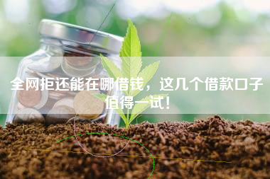 全网拒还能在哪借钱,这几个借款口子值得一试! 全网拒还能在哪借钱,这几个借款口子值得一试!