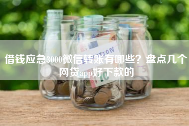 借钱应急3000微信转账有哪些?盘点几个网贷app好下款的 借钱应急3000微信转账有哪些?盘点几个网贷app好下款的