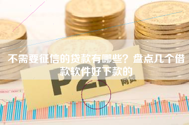 不需要征信的贷款有哪些？盘点几个借款软件好下款的