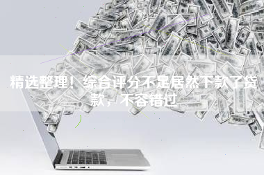 精选整理！综合评分不足居然下款了贷款，不容错过